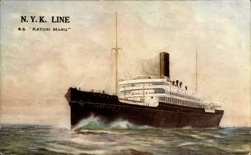 Ak Dampfer Katori Maru, NYK Line