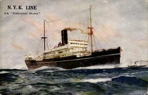 Ak Dampfschiff Hakozaki Maru, NYK Line