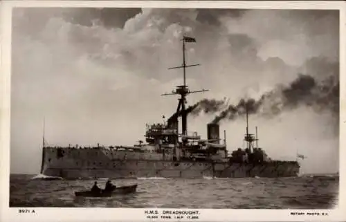 Ak Britisches Kriegsschiff, HMS Dreadnought