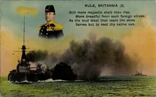 Ak Britische Kriegsschiffe, Britische Marine