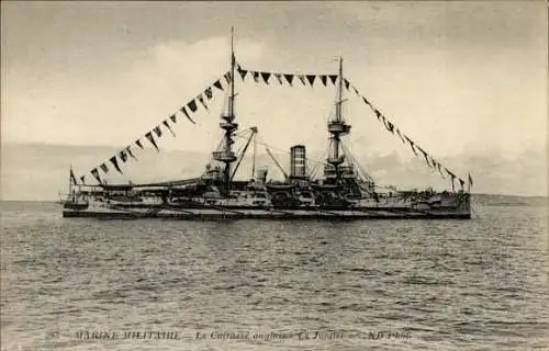 Ak Britisches Kriegsschiff, HMS Jupiter