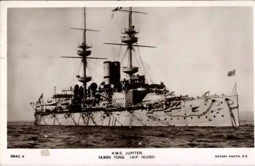 Ak-Schlachtschiff HMS Jupiter, Majestic-Klasse