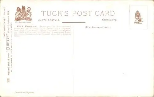 Ak Britisches Kriegsschiff, H.M.S. Magnificent