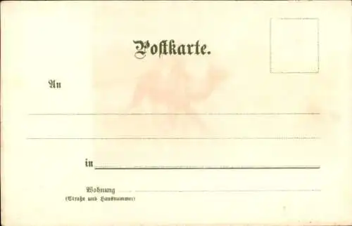 Litho Postwesen, Römische Post, Pakete, Fuhrwerk