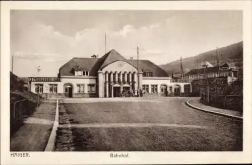 Ak Haiger in Hessen, Bahnhof