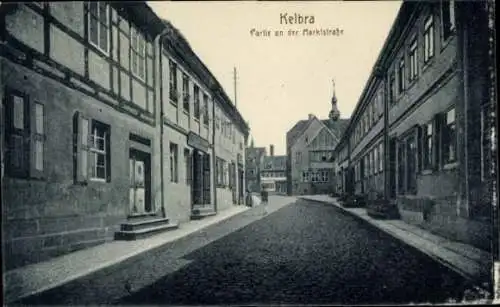 Ak Kelbra am Kyffhäuser, Marktstraße