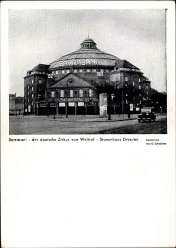 Ak Dresden, Sarrasani Zirkus, Stammhaus