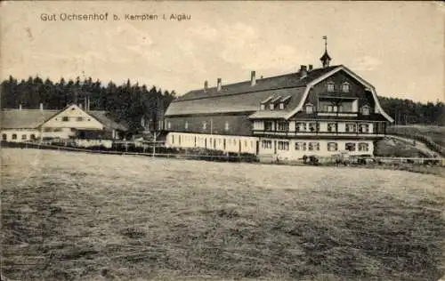 Ak Ochsenhof Görisried im Allgäu, Gutshof