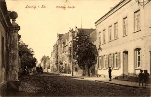 Ak Leisnig in Sachsen, Colditzer Straße