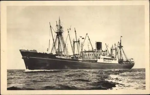 Ak Frachtschiff Mekong, Messageries Maritimes