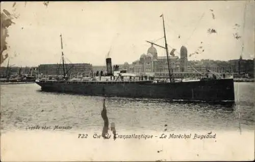 Ak Dampfer Le Marechal Bugeaud, CGT, French Line