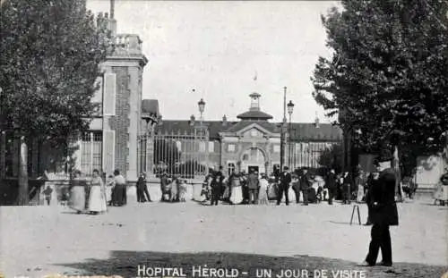 Ak Paris XIX, Herold-Krankenhaus