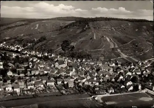 Ak Erlenbach in Baden, Luftbild