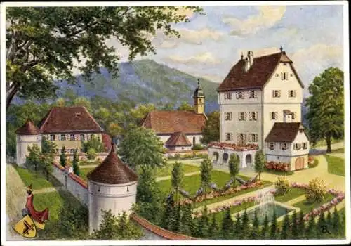 Ak Artelshofen Vorra an der Pegnitz Mittelfranken, Schloss