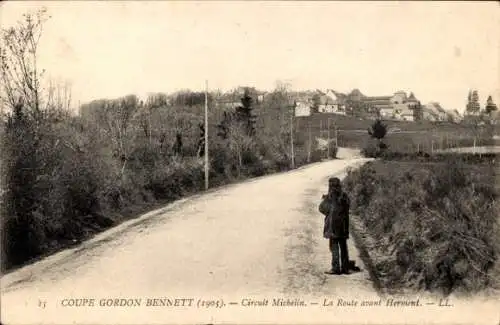Ak Gordon Bennett Cup, Michelin Circuit, The Road before Herment