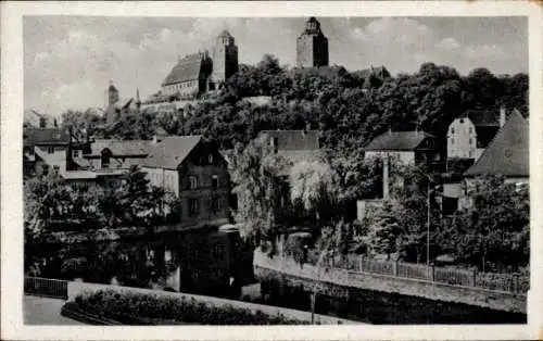 Ak Eilenburg an der Mulde Sachsen, Blick auf das Schloss