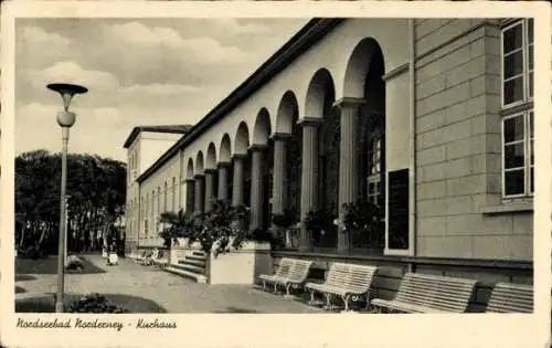 Ak Nordseebad Norderney Ostfriesland, Kurhaus