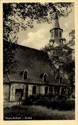 Ak Hoym in Anhalt, Kirche