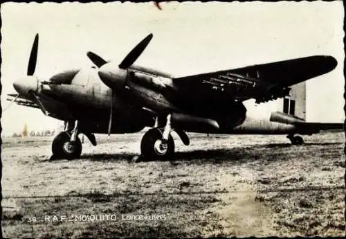 Ak Britisches Militärflugzeug, RAF de Havilland Mosquito, Mehrzweckflugzeug