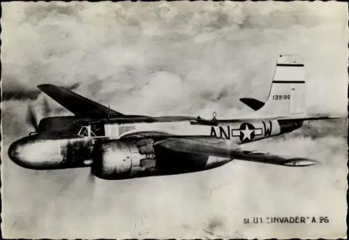 Ak Amerikanisches Militärflugzeug Douglas Invader A26