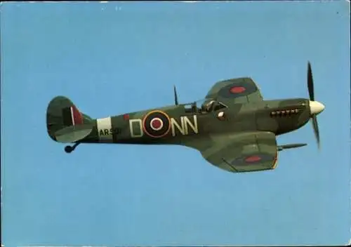 Ak Britisches Militärflugzeug Supermarine Spitfire Mark Vc