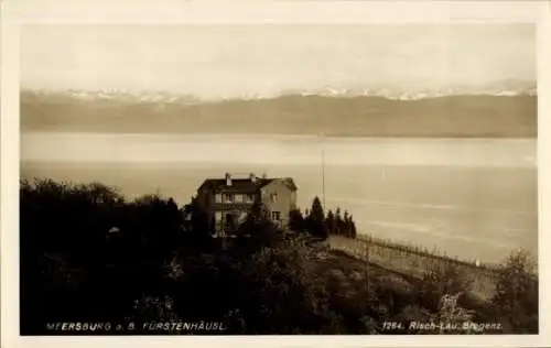 Ak Meersburg am Bodensee, Fürstenhäusl