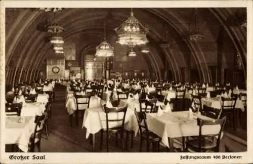 Ak Wien 1 Innere Stadt, Wiener Rathauskeller, Großer Saal