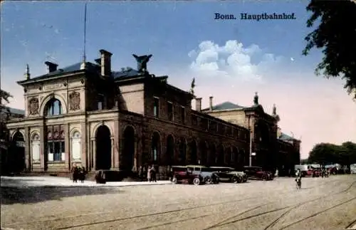 Ak Bonn am Rhein, Hauptbahnhof