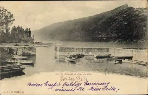 Ak Aix les Bains Savoie, Lac du Bourget, Dent du Chat