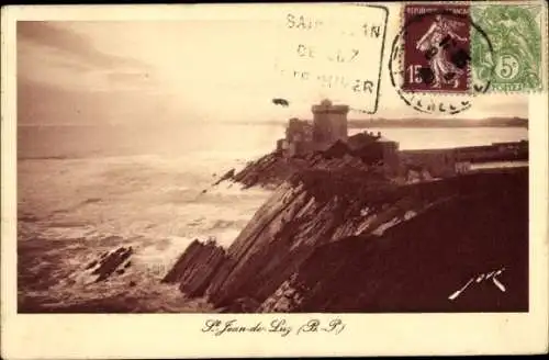 Ak Saint Jean de Luz Pyrénées Atlantiques, Fort du Socoa