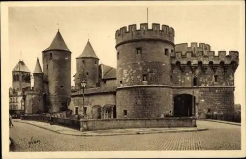 Ak Metz Moselle, Porte d'Allemagne