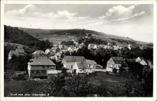 Ak Idar Oberstein an der Nahe, Panorama