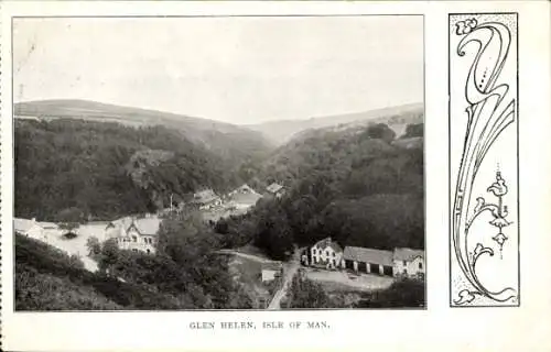 Ak Glen Helen Isle of Man, Panorama