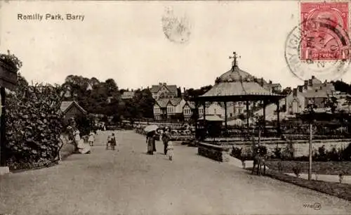 Ak Barry Wales, Romilly Park