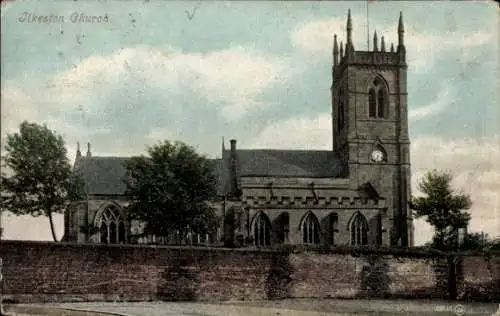 Ak Ilkeston Derbyshire England, Kirche