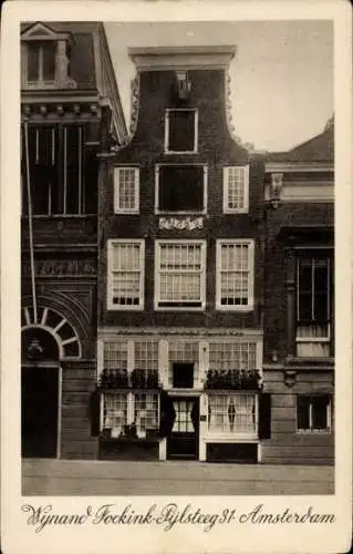 Ak Amsterdam Nordholland Niederlande, Wynand Fockink, Pijlsteeg 31