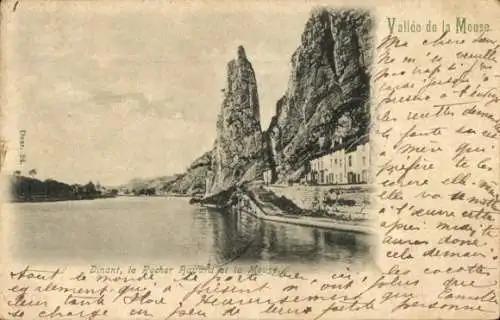 Ak Dinant Wallonien Namur, Rocher Bayard
