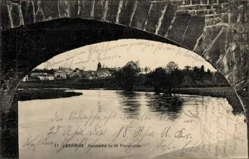 Ak Lacuisine Wallonie Luxembourg, Panorama von Florenville aus gesehen