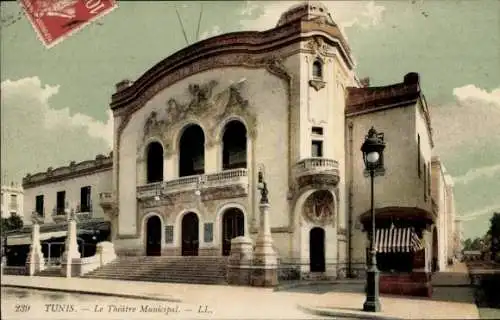 Ak Tunis Tunesien, Le Théâtre Municipal, Theater