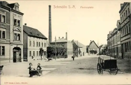Ak Schmölln in Thüringen, Paulusplatz