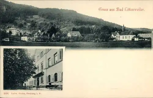 Ak Littenweiler Freiburg im Breisgau, Totalansicht