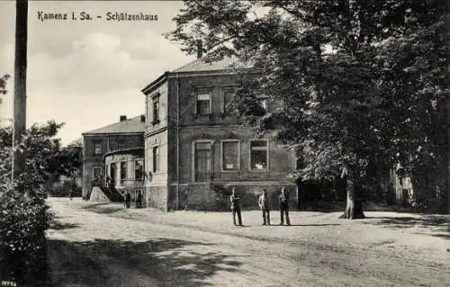 Ak Kamenz in Sachsen, Schützenhaus