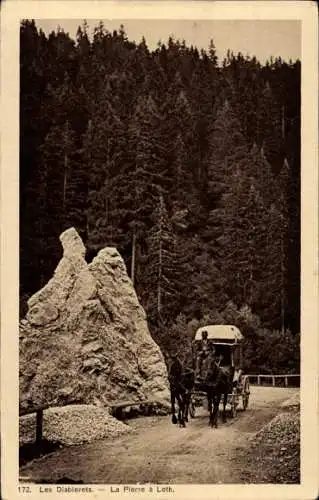Ak Loth Lot Beersel Flämisch-Brabant, Les Diablerets, la Pierre