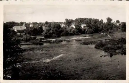 Ak Pont-de-Dore Puy-de-Dôme, La Dore au petit Bernard