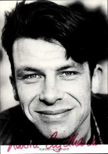 Ak Schauspieler Karsten Engelhardt, Portrait, Autogramm