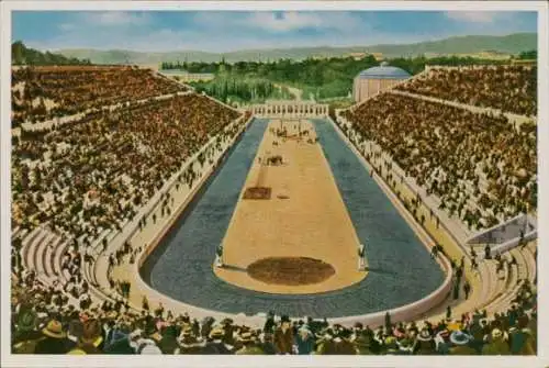 Sammelbild Olympia 1936, Olympische Spiele 1906 Athen, Olympisches Stadion