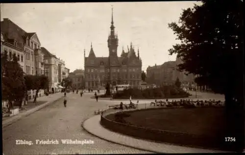 Ak Elbląg Elbing Westpreußen, Friedrich Wilhelm Platz