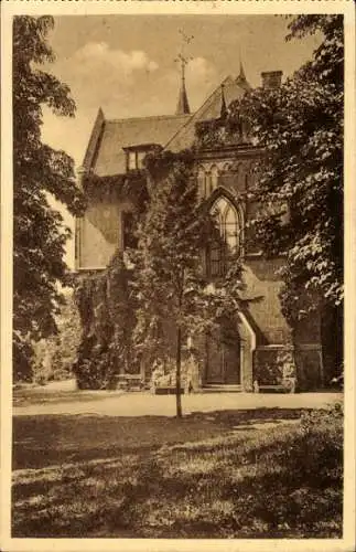 Ak Weimar in Thüringen, Institut Weiss, Villa Eingang