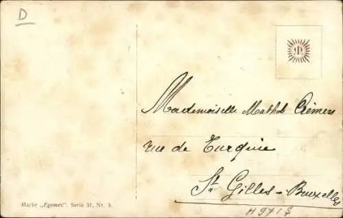 Ak Fische im Topf, Tisch