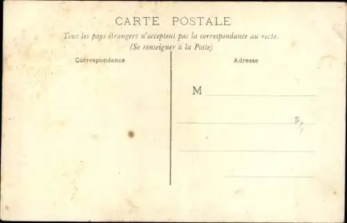 Ak Dampfer Le Tourane, Messageries Maritimes